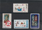 Saint Pierre Et Miquelon Années 1987/90 Noël N° Y/T :   483-496-512-533** - Unused Stamps