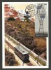 Portugal Tram Ascenseur De Nazaré Carte Maximum 2010 Nazaré Elevator Tramway Maxicard - Maximum Cards & Covers