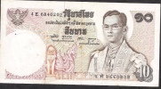 THAILAND  P83i 10 BAHT  1969  #4E   Signature 49 VF NO P.h. ! - Tailandia