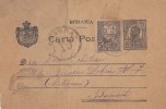 KING CHARLES 1ST, MILITARY POSTCARD STATIONERY, ENTIER POSTAL, CENSORED,1918, ROMANIA - Brieven En Documenten