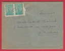 185691 / 1925 - Overprint 2 X 1 / 5 St. = 2 Leva , King Boris III , SVISHTOV - PLEVEN , Bulgaria Bulgarie Bulgarien - Briefe U. Dokumente