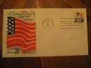 Chicago 1969 Flag Imperforated Up And Down Fdc Cover USA - Briefe