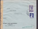 Turkey MEHMET VASFI MÜESSESESI, ISTANBUL 1942 Cover Brief HANNOVER  Geöffnet O.K.W. Label German Censor Zensur (2 Scans) - Briefe U. Dokumente