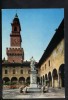 P2316 VIGEVANO - Provincia Di PAVIA - PIAZZA DUCALE E TORRE DEL BRAMANTE CON MONUMENTO - Vigevano