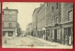 MBD-19  Pontcharra-sur-Turdine  La Grande-Rue. Café De La Place, GRIMARD, ANIME. Circulé En 1916 Sous Enveloppe - Pontcharra-sur-Turdine