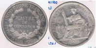 INDOCHINA FRANCIA VIETNAM PIASTRA 1903 A PLATA SILVER V - Viêt-Nam