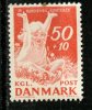 Denmark 1965 60+10o Happy Child Issue #B34  MNH - Unused Stamps