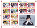 San Marino 2001 Verdi Miniature Sheet N 68  MNH - Gebraucht