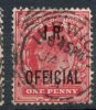Great Britain 1902 1p  King Edward, I.R Official Issue #O20 - Dienstzegels
