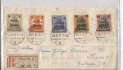 Lettre Recommandée De Poznan Du 26/09/1919 Occupation Polonaise De 1919 - Cartas & Documentos