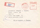 K1145 - Czechoslovakia (1977) Krnov 1 (R-letter) Postal Franking Machines Post Office - Briefe U. Dokumente
