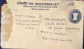 Postal Stationary,Registred Envelope,natioanl Emblame,lion Capitol - Covers