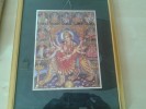 Indische Fraai Gekleurde Prent - Art Asiatique