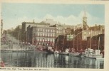 Market Slip. High Tide.  Saint John, New Brunswick.   S-2244 - St. John