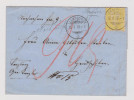 Heimat AG Lenzburg 1878-01-12 NN-Brief Fr.9.00 15Rp. Sitzende - Briefe U. Dokumente