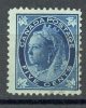 Canada 1897 5 Cent Victoria Leaf Issue #70 - Neufs