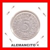 ALEMANIA -  MONEDA DE 5 DM PLATA CECA . F -AÑO 1960 - 5 Mark