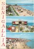 F3364 Senigallia (Ancona) - Panorama Vedute Multipla - Lungomare - Rotonda - Spiaggia / Viaggiata 1971 - Senigallia