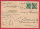 186209 / 1952 - 10 + 10 Pf. = 20 Pf. Ziffer Und Posthorn , Nuremberg - Brno ( Czech Republic ) , Stationery Germany - Postcards - Used