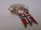 Badge Broche / Blason Norge (Norvège) - Broches