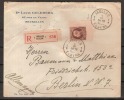 Nr. 218 Op AANGETEKENDE Brief Verzonden Van IXELLES / ELSENE Naar BERLIJN (DUITSLAND) Dd. 2/3/1929 ! RRRRR - Buste-lettere