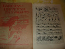 Larousse Universel  Dictionnaire D Après Guerre  Fasc. 91  1920/24  Sport Natation - Nuoto