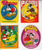 Walt Disney - Picsou Magazine ° 8 Autocollant / 8 Adesivi / 8 Aufkleber / 8 Stickers - Aufkleber