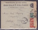 France Type Semeuse Sur Lettre - 1906-38 Säerin, Untergrund Glatt