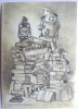 Delcampe - EX-LIBRIS BABONNEAU N° SIGNE - LUTIN LEGENDE - Künstler A - C