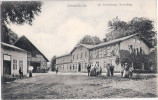 ASCHEBERG Kreis Plön Hotel Schwiddeldu Vornehme Gesellschaft 17.7.1907 Gelaufen - Ploen