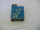 Pin´s SCS Natation (Sport Club Sélestat Natation) - Natation