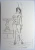 1 Ex Libris - RENAUD - PIN UP Signé - Illustratori P - R