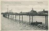 HANTS - PORTSMOUTH - DOCKYARD AND JETTY, HMS ROYAL SOVEREIGN Ha385 - Portsmouth