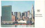 FRA CARTOLINA POST CARD STATI UNITI D’AMERICA U.S.A. UNITED STATES OF AMERICA NEW YORK CITY – A VIEW OF UNITED NATIONS H - Autres Monuments, édifices