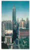 FRA CARTOLINA POST CARD STATI UNITI D’AMERICA U.S.A. UNITED STATES OF AMERICA NEW YORK CITY – EMPIRE STATE BUILDING VIAG - Empire State Building