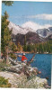 FRA CARTOLINA POST CARD STATI UNITI D’AMERICA U.S.A. UNITED STATES OF AMERICA BEAR LAKE IN ROCKY MOUNTAIN NATIONAL PARK - Rocky Mountains