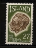 Islande Island 1975 N° 457 ** Emigration, USA, Etats-Unis, Stephan Stephansson, Poète, Agriculteur, Ecrivain, Féminisme - Neufs