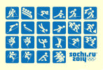 [N53-043  ]   2014 Sochi Winter Olympic Games   ,  Postal Stationery-Postsache F - Invierno 2014: Sotchi