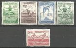 (R009) Belgique N° 827 à 831 * Championnats D'Europe D'athlétisme Au Heysel - - Unused Stamps