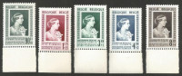 (R016) Belgique N° 863 à 867 ** Fondation Médicale Reine Elisabeth - Unused Stamps
