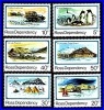 NEW ZEALAND/ROSS DEP. 1982 ANTARCTIC POLAR VIEWS SC#L15-20 MNH PENGUIN BIRDS  D1 - Neufs