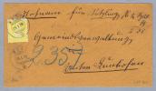 Heimat AG Muri 1878-01-25 NN-Sitzende 15Rp. N.Unterlunkhofen - Storia Postale