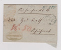 Heimat AG MUMPF 1859-03-30 Nachnahme Brief - - ...-1845 Prephilately