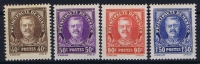 Monaco: V Nr. 115 - 118 MH/*, Avec  Charnière , Mit Falz - Unused Stamps