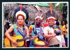 SURINAM  -  Indigenous Musicians  Used Postcard As Scans - Surinam