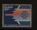 Islande Island 1983 N° 558 ** Communications, Moyens De Communication, Avion, Aviation, Année Mondiale, Réacteur - Neufs