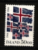 Islande Island 1984 N° 570 ** Drapeau Islandais, République, Drapeaux, Pays, Loi, Armes D'État, Anniversaire - Ongebruikt