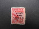 ST PIERRE ET MIQUELON - Taxe - France Libre N° Yvert 61 Neuf Avec Trace - Rare - Lot P11017 - Portomarken