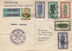 Swissair Bordpost HB- IBZ Mittelholzer Memorial Flight Switzerland-Africa 1927-1957 Capstadt - Leopoldville - Storia Postale