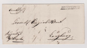 Heimat AG RUPPERSWIL 1855-11-21 Amtlich-brief Nach Lenzburg - ...-1845 Prephilately